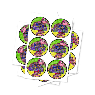 Dosi Breath Circular Stickers - 2.5cm