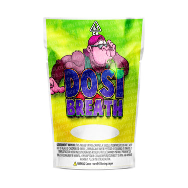 Dosi - Breath Mylar Pouches Pre - Labeled - 3.5g (1/8oz)