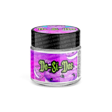 Dosidos Glass Jars Pre - Labeled - 3.5grams (1/8oz)