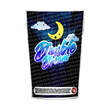Double Dream Mylar Pouches Pre-Labeled - 3.5g (1/8oz) / No / 16pcs