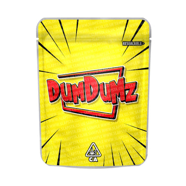 Dum Dumz Mylar Pouches Pre - Labeled - 3.5g (1/8oz)