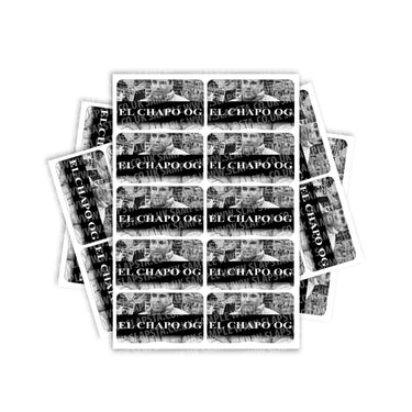 El Chapo OG Rectangle / Pre-Roll Labels - Pre-Roll (10.16cm x 6.7cm) / 10
