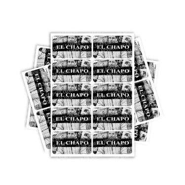 El Chapo Rectangle / Pre-Roll Labels - Pre-Roll (10.16cm x 6.7cm) / 10
