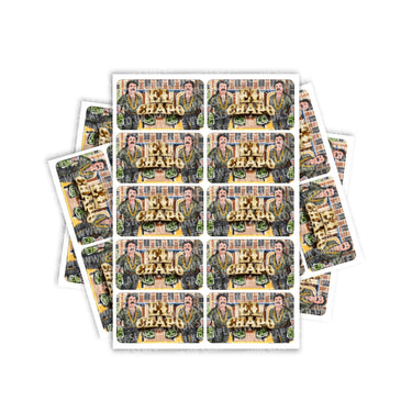 El Chapo Rectangle / Pre - Roll Labels - Pre - Roll (10.16cm x 6.7cm)