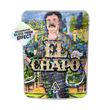 El Chapo SFX Mylar Pouches Pre - Labeled - 3.5g (1/8oz)