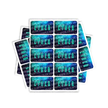 Ether Rectangle / Pre-Roll Labels - Pre-Roll (10.16cm x 6.7cm) / 10
