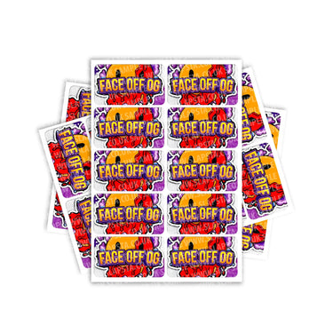 Face Off OG Rectangle / Pre-Roll Labels - Pre-Roll (10.16cm x 6.7cm) / 10