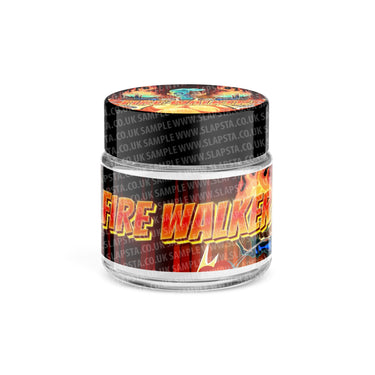Fire Walker Glass Jars Pre - Labeled - 3.5grams (1/8oz)
