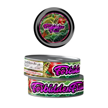 Forbidden Fruit Pre - Labeled 3.5g Self - Seal Tins - 60pcs