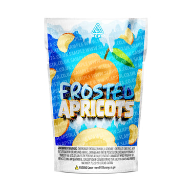 Frosted Apricots Mylar Pouches Pre-Labeled - 3.5g (1/8oz) / No / 16pcs