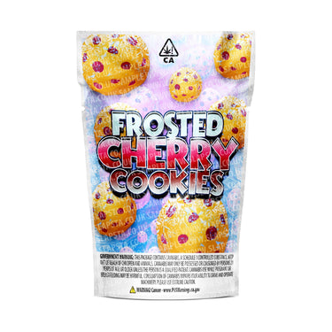 Frosted Cherry Cookies Mylar Pouches Pre-Labeled - 3.5g (1/8oz) / No / 16pcs