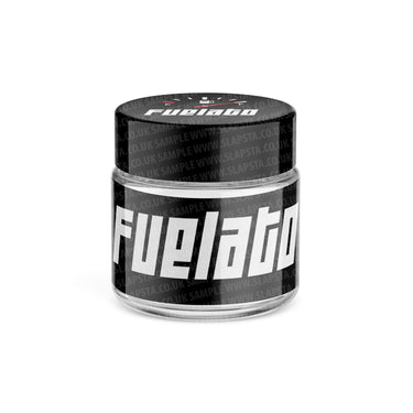 Fuelato Glass Jars Pre - Labeled - 3.5grams (1/8oz)
