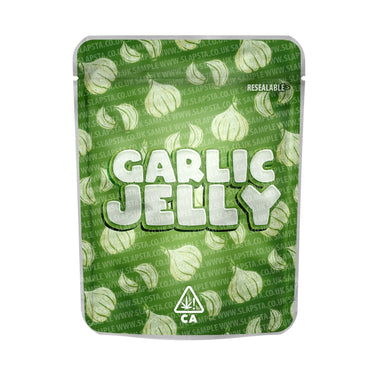Garlic Jelly Mylar Pouches Pre - Labeled - 3.5g (1/8oz)