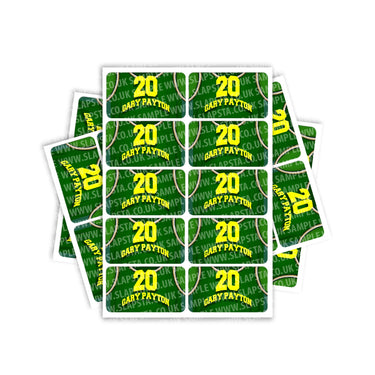 Gary Payton Rectangle / Pre-Roll Labels - Pre-Roll (10.16cm x 6.7cm) / 10