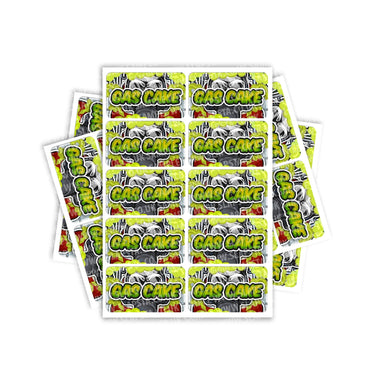 Gas Cake Rectangle / Pre-Roll Labels - Pre-Roll (10.16cm x 6.7cm) / 10