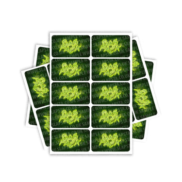 Gas Pack Rectangle / Pre - Roll Labels - Pre - Roll (10.16cm x 6.7cm)