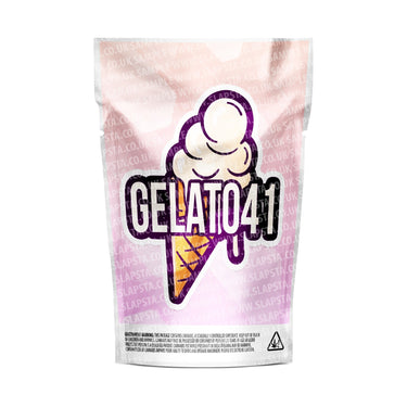 Gelato 41 Mylar Pouches Pre-Labeled - 3.5g (1/8oz) / No / 16pcs