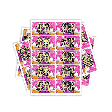 Gelato 41 Rectangle / Pre-Roll Labels - Pre-Roll (10.16cm x 6.7cm) / 10