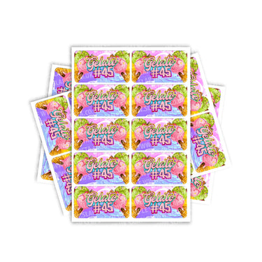 Gelato 45 Rectangle / Pre-Roll Labels - Pre-Roll (10.16cm x 6.7cm) / 10