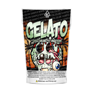 Gelato Mylar Pouches Pre-Labeled - SLAPSTA