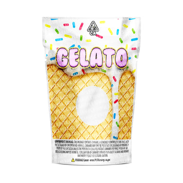 Gelato Mylar Pouches Pre-Labeled - SLAPSTA
