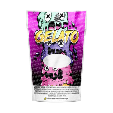 Gelato Mylar Pouches Pre-Labeled - 3.5g (1/8oz) / No / 16pcs