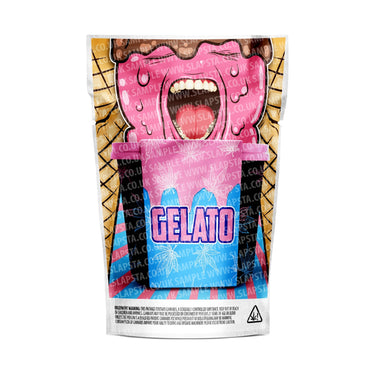 Gelato Mylar Pouches Pre - Labeled - 3.5g (1/8oz)
