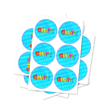 Gelatti Circular Stickers - 2.5cm