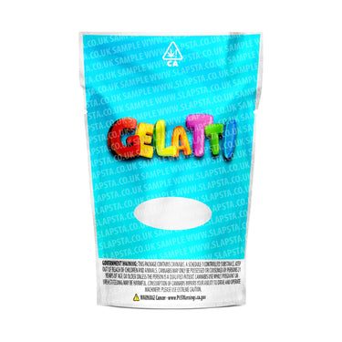 Gelatti Mylar Pouches Pre-Labeled - SLAPSTA