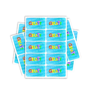 Gelatti Rectangle / Pre-Roll Labels - Pre-Roll (10.16cm x 6.7cm) / 10