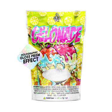 Gelonade SFX Mylar Pouches Pre - Labeled - 3.5g (1/8oz)