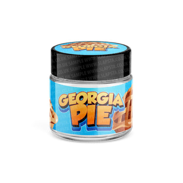 Georgia Pie Glass Jars Pre - Labeled - 3.5grams (1/8oz)