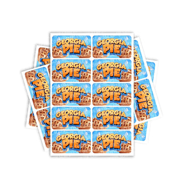 Georgia Pie Rectangle / Pre-Roll Labels - Pre-Roll (10.16cm x 6.7cm) / 10