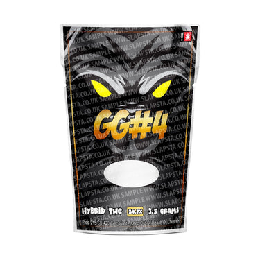 GG4 Mylar Pouches Pre-Labeled - 3.5g (1/8oz) / No / 16pcs