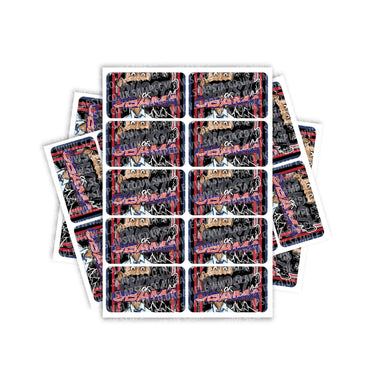 Ghost Of Obama Rectangle / Pre-Roll Labels - Pre-Roll (10.16cm x 6.7cm) / 10