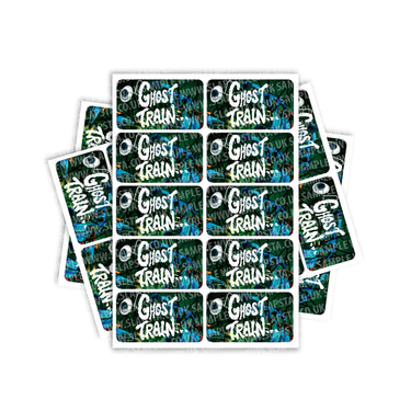 Ghost Train Rectangle / Pre-Roll Labels - Pre-Roll (10.16cm x 6.7cm) / 10