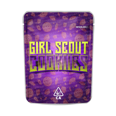 Girl Scout Cookies Mylar Pouches Pre - Labeled - 3.5g (1/8oz)