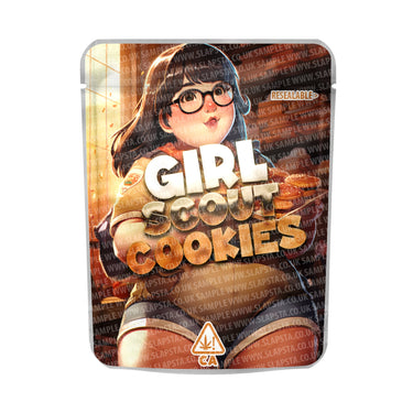 Girl Scout Cookies Mylar Pouches Pre - Labeled - 3.5g (1/8oz)