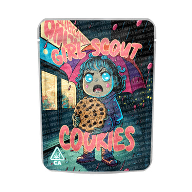 Girl Scout Cookies Mylar Pouches Pre - Labeled - 3.5g (1/8oz)