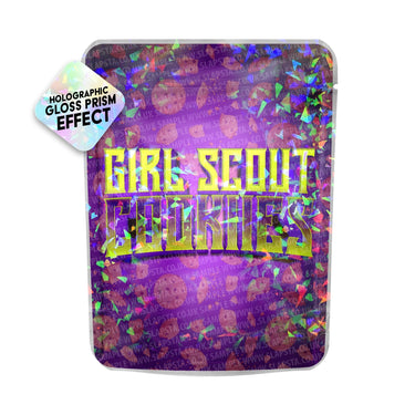Girl Scout Cookies SFX Mylar Pouches Pre - Labeled - 3.5g (1/8oz)