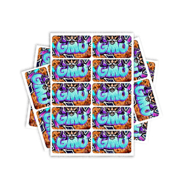 GMO Rectangle / Pre-Roll Labels - Pre-Roll (10.16cm x 6.7cm) / 10