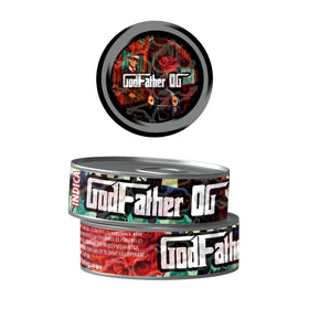 Godfather OG Pre-Labeled 3.5g Self-Seal Tins