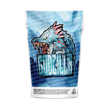 Godzilla Mylar Pouches Pre-Labeled - 3.5g (1/8oz) / No / 16pcs