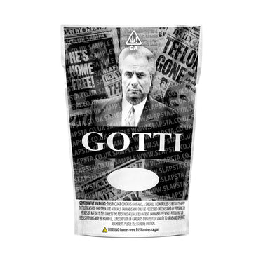 Gotti Mylar Pouches Pre-Labeled - SLAPSTA