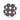 Grandaddy Purple Circular Stickers - 2.5cm