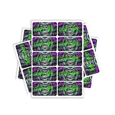 Grape Ape Rectangle / Pre-Roll Labels - Pre-Roll (10.16cm x 6.7cm) / 10