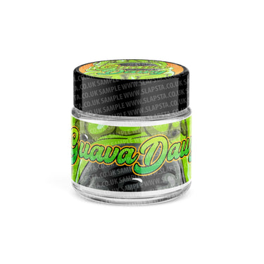 Guava Dawg Glass Jars Pre - Labeled - 3.5grams (1/8oz)