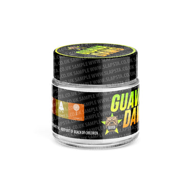 Guava Dawg Glass Jars Pre - Labeled - 3.5grams (1/8oz)