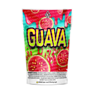 Guava Mylar Pouches Pre-Labeled - SLAPSTA