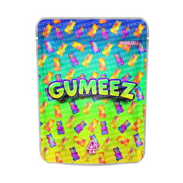 Gumeez Mylar Pouches Pre - Labeled - 3.5g (1/8oz)